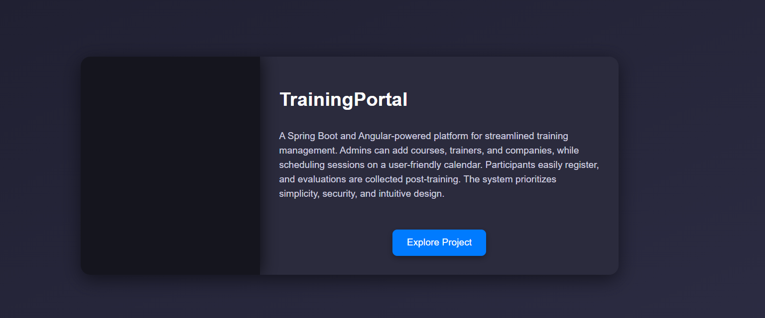 TrainingPortal
